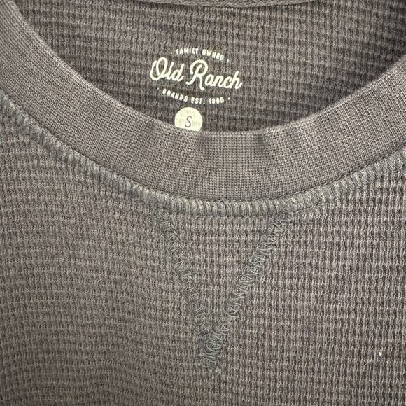 Old Ranch Men’s Waffle Knit Long Sleeve Shirt NWT | Navy | Size Small - Picture 3 of 9